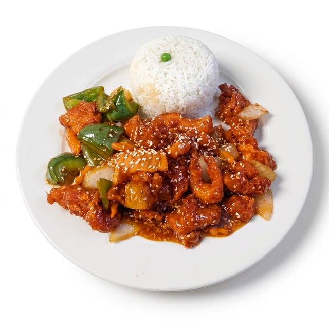 Sesame Chicken.