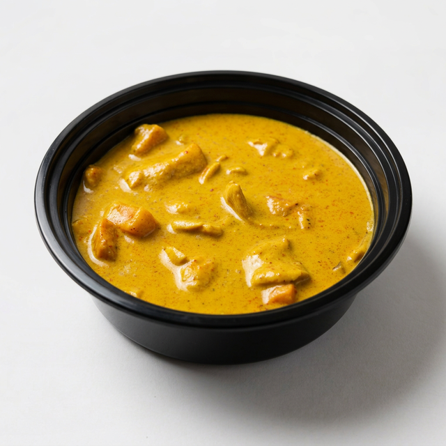 Yellow Curry Chicken.